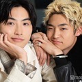 モデルプレスのインタビューに応じた岐洲匠、八村倫太郎（C）モデルプレス