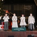 『AZABUDAI HILLS CHRISTMAS MARKET 2023』のオープニングセレモニーに出席したLittle Glee Monster（左から）かれん、MAYU、ミカ、アサヒ、結海、miyou（C）モデルプレス