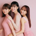 阪口珠美、松尾美佑、佐藤楓／撮影：三瓶康友