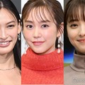 大政絢、桐谷美玲、佐々木希（C）モデルプレス