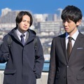 菊池風磨、本郷奏多『ゼイチョー ～「払えない」にはワケがある～』第9話より（C）日本テレビ