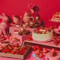 ストロベリーアフタヌーンスイーツビュッフェ ～ときめきいちご狩り～／提供画像