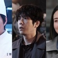 （左から）大沢たかお、二宮和也、中谷美紀（C）フジテレビ