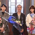 （左から）江口のりこ、ムロツヨシ、平手友梨奈（C）フジテレビ