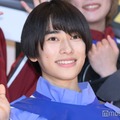 映画『仮面ライダー THE WINTER MOVIE ガッチャード＆ギーツ最強ケミー★ガッチャ大作戦』初日舞台挨拶に登壇した本島純政（C）モデルプレス