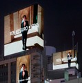 目黒蓮がジャックした渋谷スクランブル交差点（提供写真）