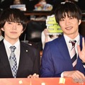 はるたん＆牧が5年ぶりに復活！（左から）林遣都、田中圭（C）モデルプレス