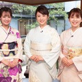 井上清華、高島彩、中野美奈子（C）フジテレビ