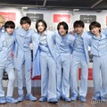 ICEx／（左から）中村旺太郎、山本龍人、八神遼介、志賀李玖、阿久根温世、竹野世梛、筒井俊旭、千田波空斗（C）モデルプレス