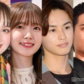 百田夏菜子、鈴木愛理、草川拓弥、小笠原海（C）モデルプレス