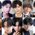 「MR OF MR CAMPUS CONTEST 2024」決勝（後半）進出者10人※左上からエントリー番号順（提供写真）