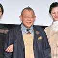 中条あやみ“年の差夫婦役”鶴瓶と一瞬で距離縮めた理由は「耳フーフー」息ぴったりトークで会場和ませる＜あまろっく＞ 画像