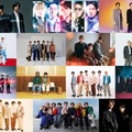 （一段目左から）NEWS、SUPER EIGHT、KAT-TUN（二段目左から）Hey! Say! JUMP、Kis-My-Ft2、timelesz、A.B.C-Z（三段目左から）WEST.、King ＆ Prince、SixTONES、Snow Man（四段目左から）なにわ男子、Travis Japan、Aぇ! group（提供写真）