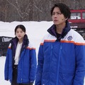 出口夏希、山下智久「ブルーモーメント」第1話より（C）フジテレビ