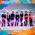 WEST.「SUMMER SONIC 2024」出演決定 東京＆大阪両公演メインステージに登場 画像