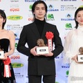 「第49回報知映画賞」授賞式に登壇した吉岡里帆、横浜流星、石原さとみ（C）モデルプレス