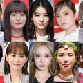 （上段）西野カナ、遠藤さくら、出口夏希、平手友梨奈、ゆうちゃみ（下段）松たか子、桐谷美玲、ウィンター、仲里依紗、花澤香菜（C）モデルプレス