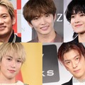 （上段から時計回りに）浦川翔平、佐藤大樹、岩谷翔吾、長谷川慎、藤原樹 （C）モデルプレス