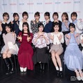 （前列左から）奥原妃奈子、山口満里奈、下条美沙季、林綸葉、町さくら、堤彩乃、向江菜々子（後列左から）濱崎柚、磯邉明日菜、橋本菜々子、山田普月、和根崎颯美、村瀬佳奈、辻田理夏、石垣心（C）モデルプレス
