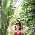 元SKE48荒井優希、セクシーな赤ランジェリーSHOTに釘付け！インドネシア・バリを舞台に美ボディ全開