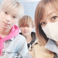 渡辺美奈代、イケメン息子たちと空港でパシャリ！「素敵な笑顔」「旅行楽しんできて下さいね」の声
