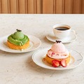 左：Matcha ¥1800　右：Strawberry ¥1600（税込）／提供画像