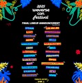 「2025 Weverse Con Festival」最終ラインナップポスター（提供写真）