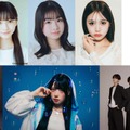 （上段左から）せきぐちりさ、桧⼭ありす、宮⽣⼀花、もちゅ（下段左から）Girls2、Mumeixxx、WILD BLUE（提供写真）