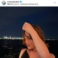 筧美和子、海風を感じるドレスSHOTに「すごくセクシーで綺麗」「どんどん美しくなっておりますね」の声 画像