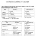 令和8年度（2026年度）福岡県立高等学校入学者選抜日程
