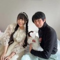 “27歳年上ファンと結婚”元アイドル、第1子出産を報告「夫婦で協力して頑張っていく」 画像