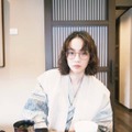 のん、眼鏡＆浴衣姿の温泉旅行SHOTにファンうっとり「透けるように美しい」「こんなお写真見たかった」