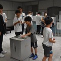 投票体験のようす