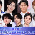 【6月6日は兄の日】2025年版「国民の兄」決定 トップ10発表【モデルプレス国民的推しランキング】 画像
