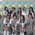 （後列左から）MIYA、MAMI、ASUKA、YUMERO、RUI （前列左から）川村エミコ、NANANI、RIKO、ICHIKA、二瓶有加、今井アンジェリカ （提供写真）