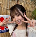 堀口真帆、美脚際立つミニ丈コーデ「スタイル抜群」「可愛い」 画像