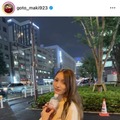後藤真希、美背中チラリの私服コーデに絶賛の声「スタイル抜群」「シルエットがとっても綺麗」