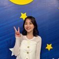 TBS若林有子アナ、“ドナルド風”ミニスカ私服で美脚スラリ ディズニー満喫ショットに「新鮮」「色白で綺麗」の声 画像