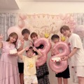 第5子出産を控える辻希美、幸せな“38歳”バースデーSHOTを公開「愛が伝わって泣けました」