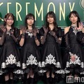 モデルプレスの取材に応じた高橋未来虹、藤嶌果歩、正源司陽子、小坂菜緒、金村美玖、上村ひなの／日向坂46（C）モデルプレス