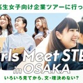 JR西日本、関電ら14社「Girls Meet STEM」中高生職場体験 画像
