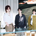 INI高塚大夢＆藤牧京介＆松田迅、エンポリオ アルマーニの春夏メンズコレクションを華麗に着こなし 画像