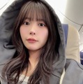 RIZINガール・竹内花、温泉での美バスト際立つオフショットに「セクシー」「笑顔可愛い」と反響 画像