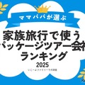家族旅行で人気「パッケージツアー予約会社」ランキング1位は…満足度9割超 画像