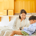 50代のばあばが大好きな3歳の孫。お化けが怖い”ばあば”への対応に…「カッコいい」「癒された」「笑顔になった」 画像