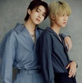 M!LK山中柔太朗＆曽野舜太、“ボッテガ・ヴェネタ”エレガントなコレクション着こなす「andBOY」登場 画像