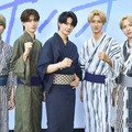 M!LK（左から）塩崎太智、山中柔太朗、佐野勇斗、曽野舜太、吉田仁人（C）モデルプレス