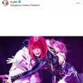 「ビジュが最高」浜崎あゆみ、ボンテージ風衣装を着こなした迫力ステージSHOTに反響「痺れます」