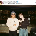 「流石に大笑い」鈴木愛理、GENERATIONS数原龍友との記念SHOTを公開「オセロみたいな2人」 画像