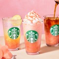 スタバ、新作「ヘブンリー ピーチ フラペチーノ」含む桃が主役の限定ビバレッジ3種登場 画像